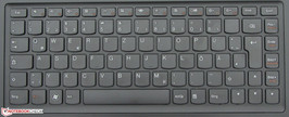 The known AccuType keyboard is installed