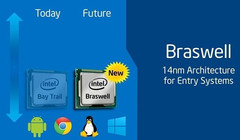 Intel Braswell low-end 14 nm chips to replace Bay Trail