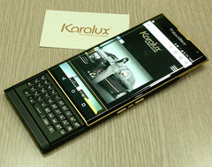 Karalux BlackBerry Priv custom 24K gold-plated Android smartphone