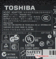 and provides a maximum of 75 watts.