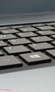 The keys feature a medium drop.