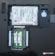 The maintenance cover is secured with only one screw.