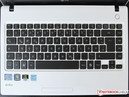 A lot of keys are mapped with multiple functions on our compact QWERTZ keyboard