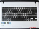 A lot of keys are mapped with multiple functions on our compact QWERTZ keyboard
