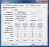 System info CPUZ RAM SPD