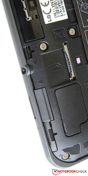 You will be looking for a memory card slot in vain on the V900.