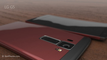 Concept image of LG G5 (Source: Jermaine Smith, NxtPhone.com)