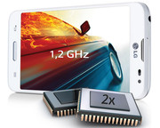 The LG L70 runs on a dual-core SoC from Qualcomm.