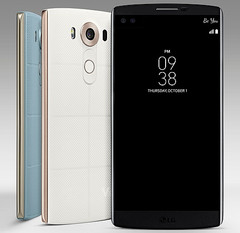 LG V10 premium Android smartphone with dual display and luxury design