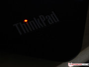 Very important: The logo should indicate the operating state (ThinkPad's i-dot lights up on wrist rest and lid).