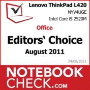 Award: Office Notebook of August 2011