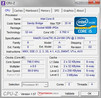 System information: CPU-Z CPU
