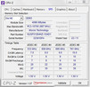 System information: CPU-Z RAM SPD