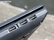 In addition to four USB ports, there is VGA but no HDMI.
