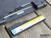 The battery keeps the 15.6 incher going for five hours.