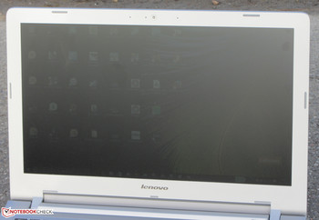 The IdeaPad outdoors