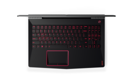 Legion Y520 keyboard-area