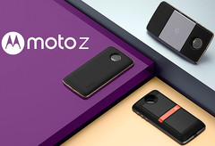 Lenovo/Motorola Moto Z Android handset family with Moto Mods