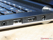 An USB 3.0 interface is on-board. Lenovo has not skipped Ethernet either.