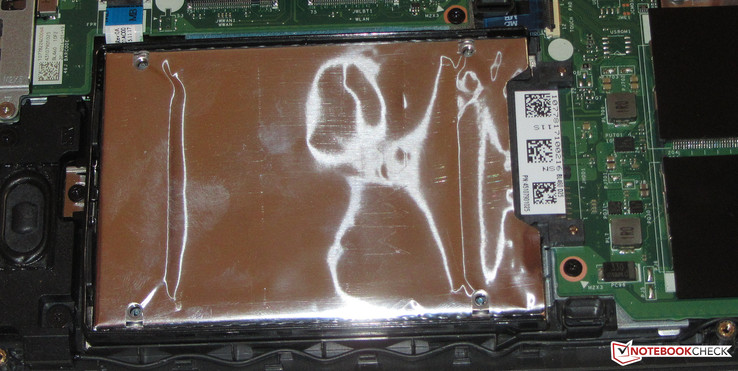 The SSD is easy to replace
