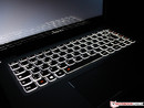 Keyboard: Single-stage background illumination