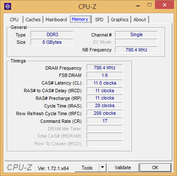 CPU-Z Memory