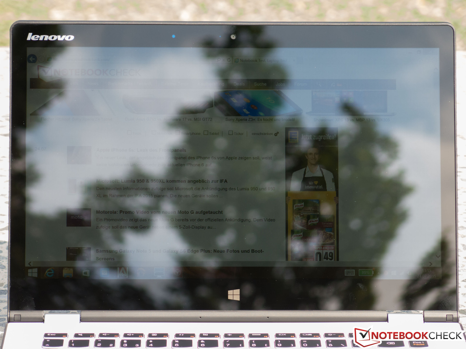 Lenovo Yoga 3 14-80JH0035GE - Notebookcheck.net External Reviews