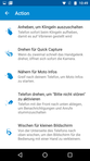 Gesture control options