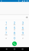Phone app: Keypad