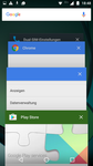 Recently opened apps