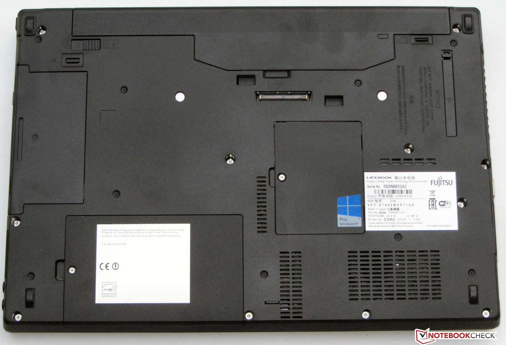 Fujitsu Lifebook E744 (E7440MXP11DE) Notebook Review Update