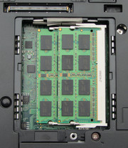 The second one allows access to the memory slots.