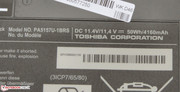 The battery capacity is 50 Wh.