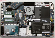 Access to the hardware is possible once the underside is removed.