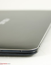 The tablet itself is very thin at 0.28 inches or just over 7.5 mm