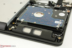 Dual stereo speakers on front corners Dual stereo speakers on front corners