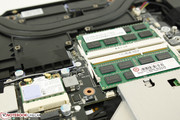 Total of two SODIMM slots of available
