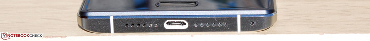 Bottom: Micro-USB port