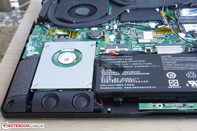 Subwoofer are upfront instead of the rear as on most other notebooks Subwoofer are upfront instead of the rear as on most other notebooks