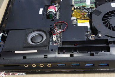 Dedicated subwoofer near the front corner Dedicated subwoofer near the front corner