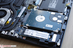 msi phantom pro gs43vr 6re Accessible M.2 and 2.5-inch SATA III bays