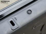 Next to the Kensington lock slot there is a small stopper that has no function.