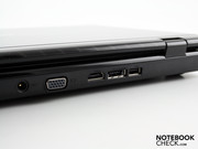 and eSATA on the back. The bulky VGA, HDMI and eSATA cables will stay out of the way.