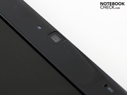The inconspicuous webcam has a resolution of 1.3 megapixels.