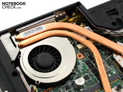 The graphic card sits on a MXM module. It is thus changeable.