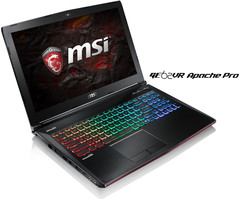 MSI GE62VR Apache and GE72VR Apache gaming notebook series now official