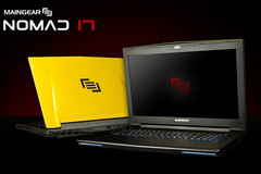 Maingear Nomad 17 new design and NVIDIA GTX 980M
