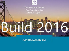 Build 2016 developer conference starts March 30th with live stream keynotes
