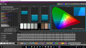 CalMAN ColorChecker pre-calibration