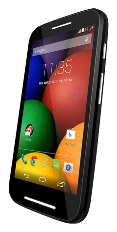 Black Moto E Smartphone